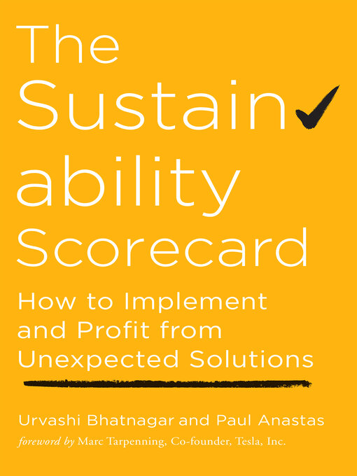 Title details for The Sustainability Scorecard by Urvashi Bhatnagar - Available